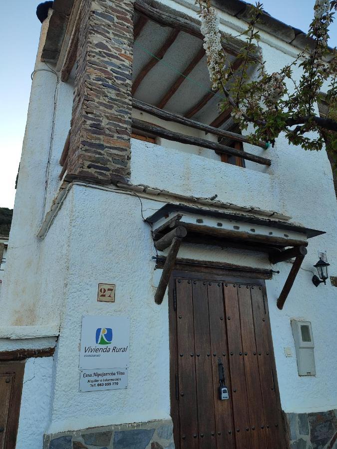 Casa Alpujarrena Fina Numero 27 Bubión Esterno foto
