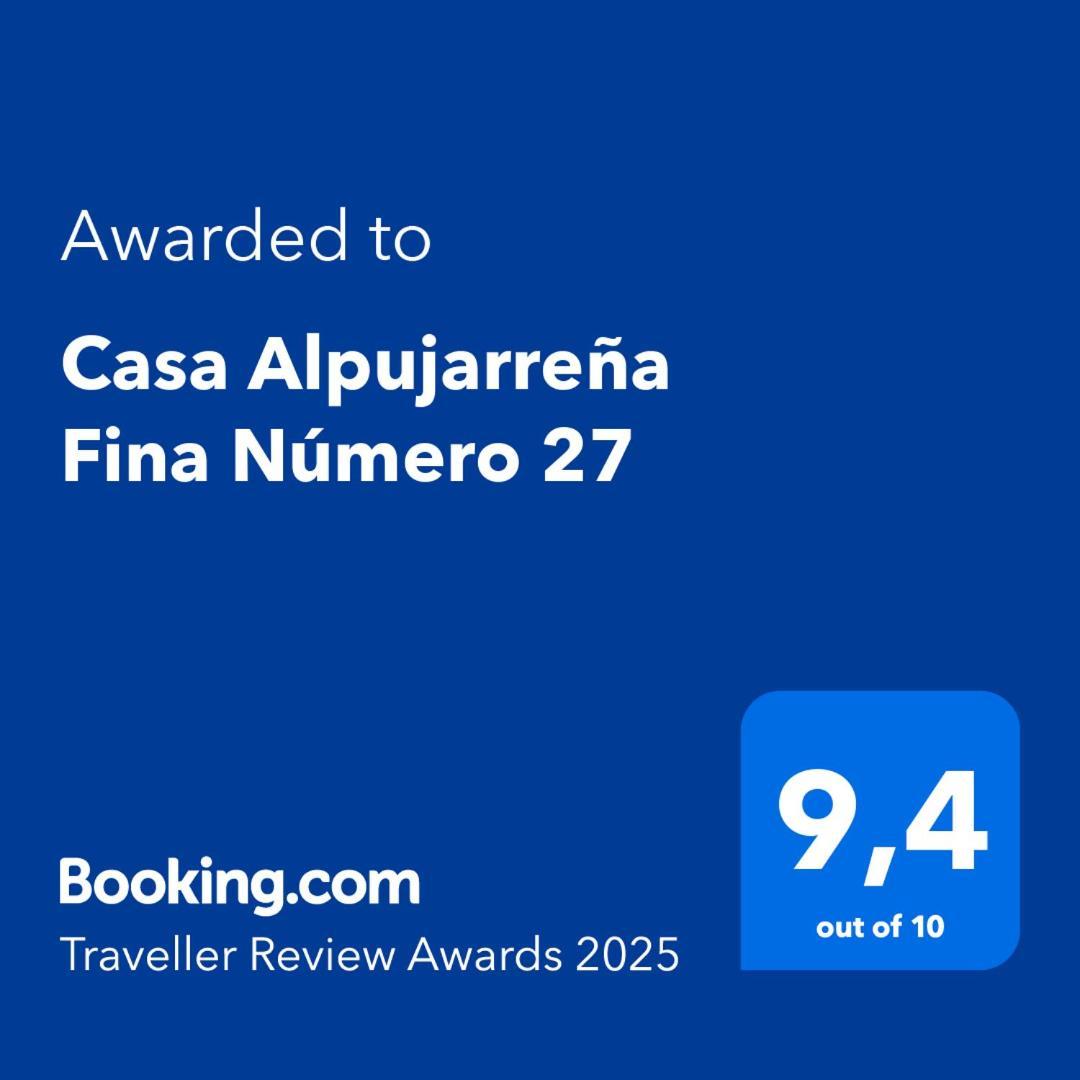 Casa Alpujarrena Fina Numero 27 Bubión Esterno foto